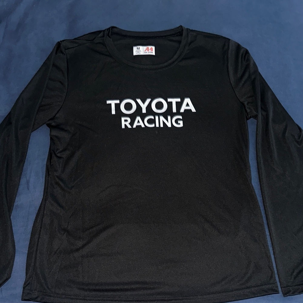 Toyota Racing Women's Black Long Sleeve Top